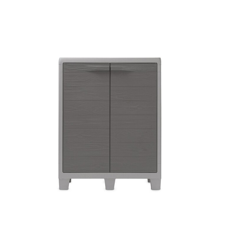 Short garden cabinet WOODY, two shelves, 78х46х101 cm, Toomax (Italy)