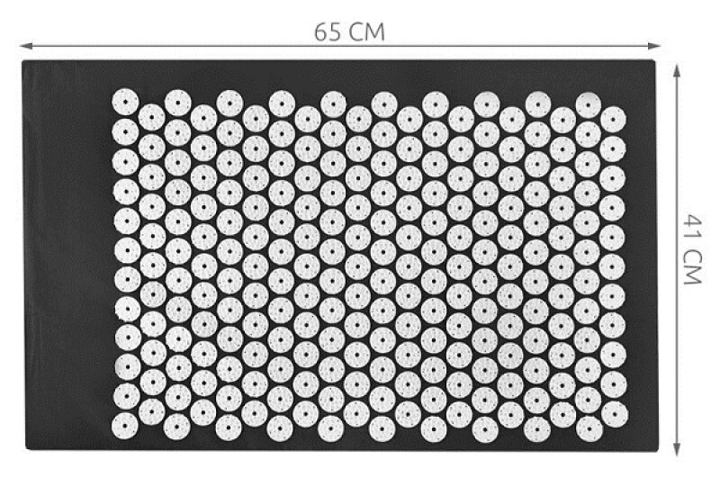 Acupuncture acupressure mat black (00005830)