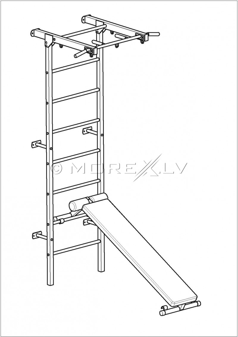 Sporta komplekss Pioner-MCK-3 ar solu