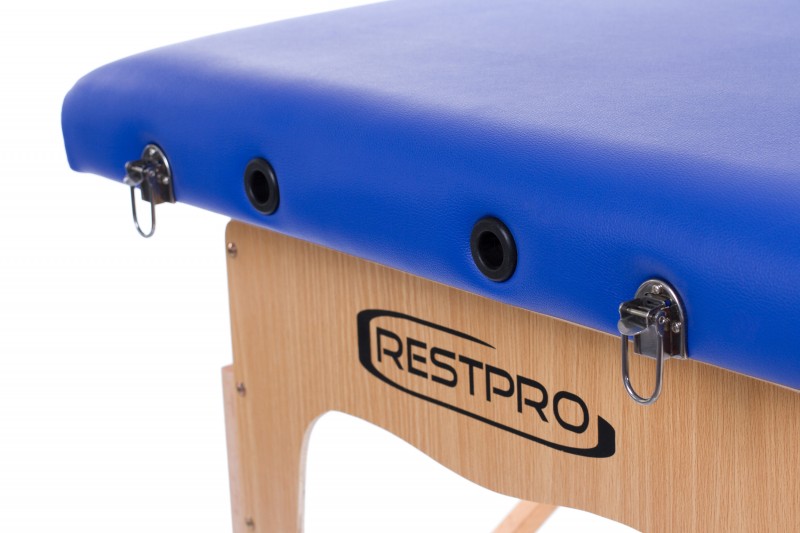 RESTPRO® Classic-2 Blue masāžas galds (kušete)