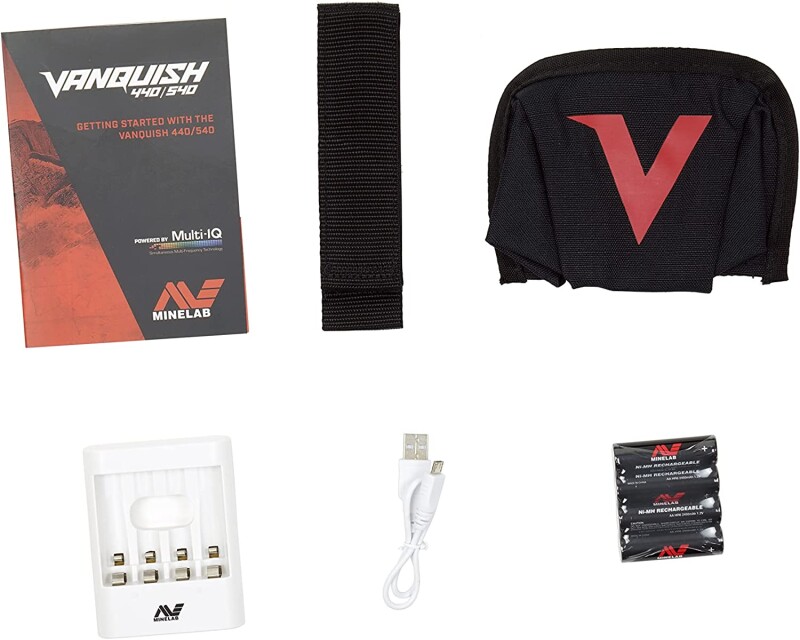 Metal detector Minelab Vanquish 540 Pro-Pack + GIFTS: PRO-FIND 20, CARRY BAG