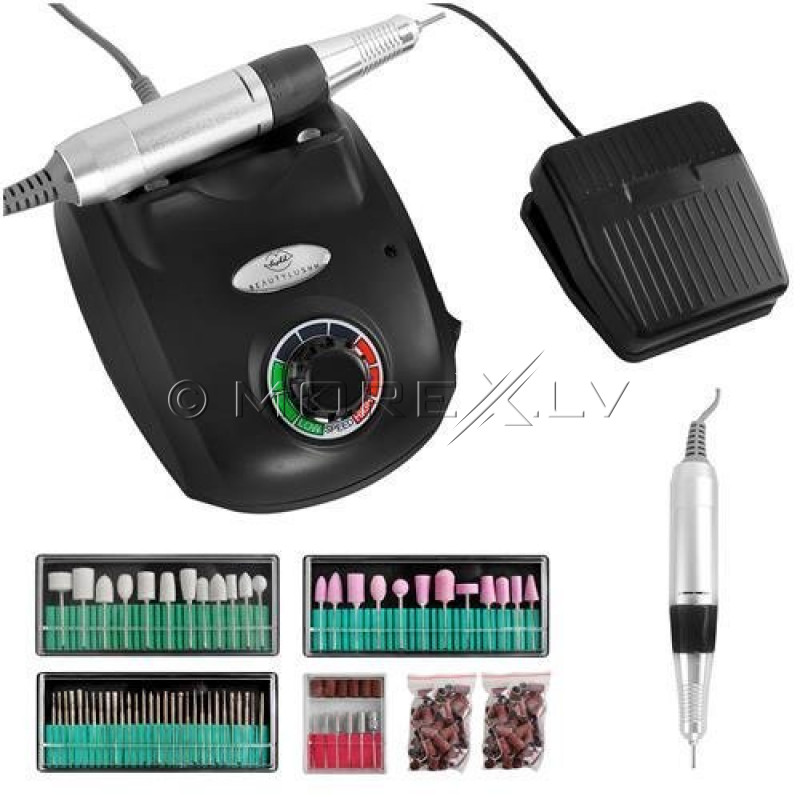 Manicure and Pedicure Drill Apparatus with Accessories, 65W (8938)