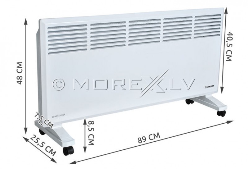 Wall-Floor Electric Convection Heater 2500W (00006331)