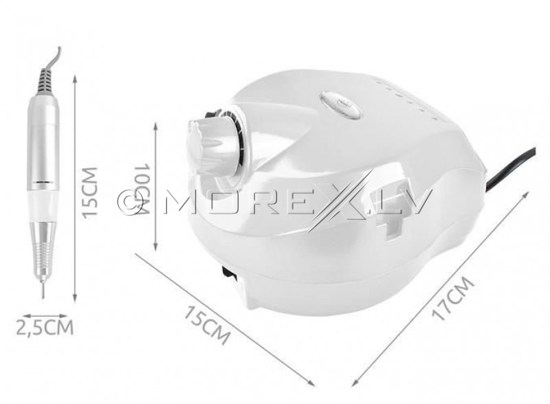 Machine with cutters for manicure and pedicure, 65W