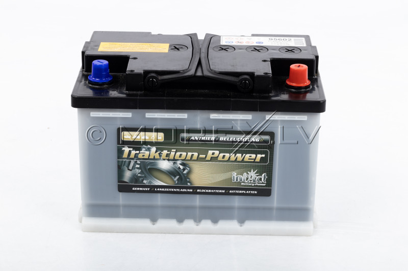 Power boat battery Intact Traktion-Power 75Ah (20h)
