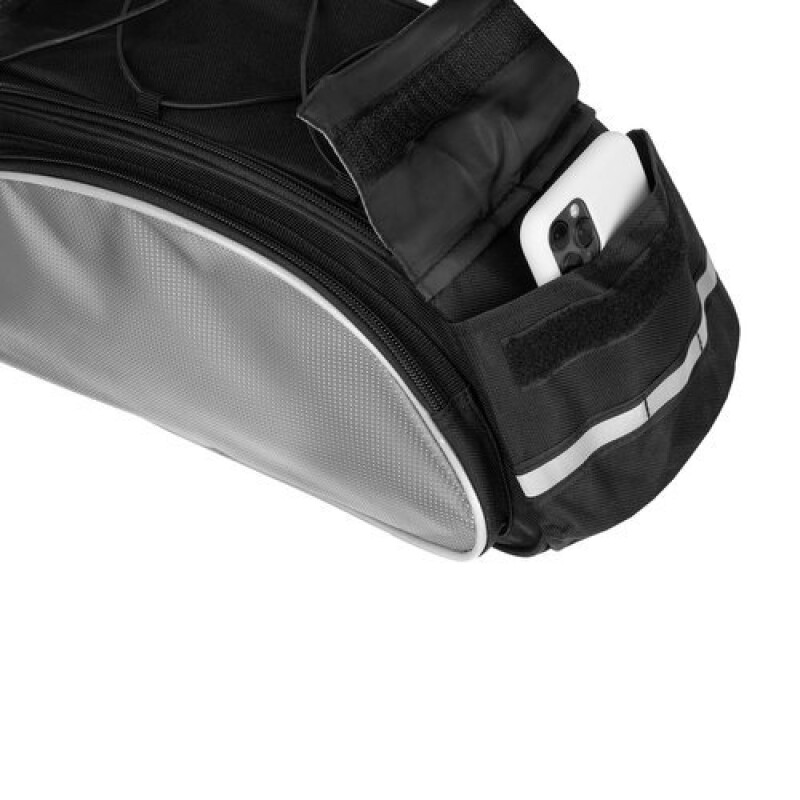 Bag for bicycle (black-gray)