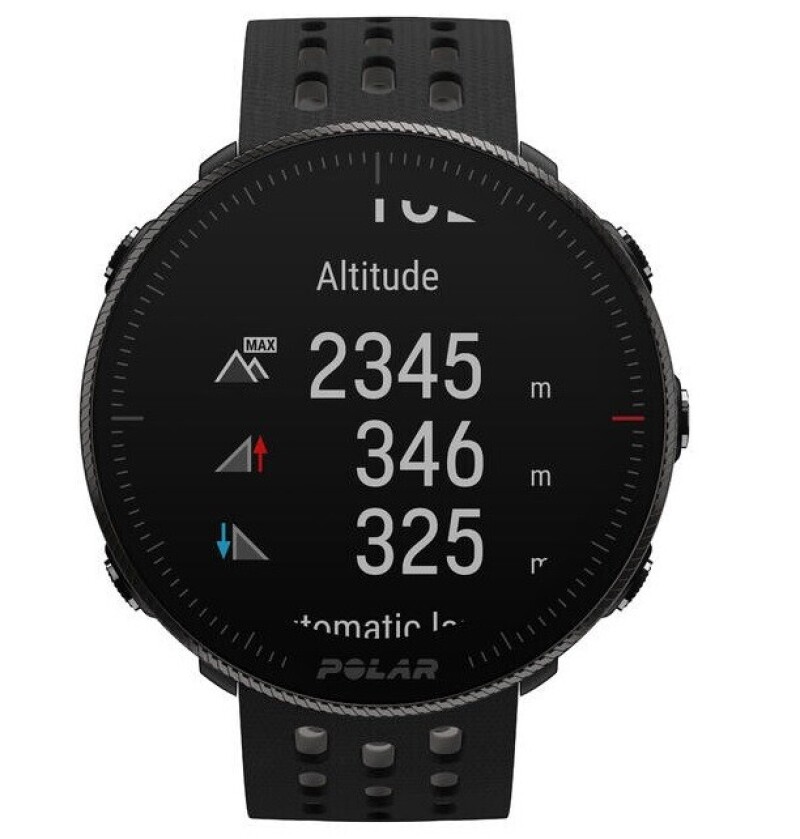 Sporta pulkstenis POLAR VANTAGE M2 BLACK, S/L ar H10 pulsu jostu