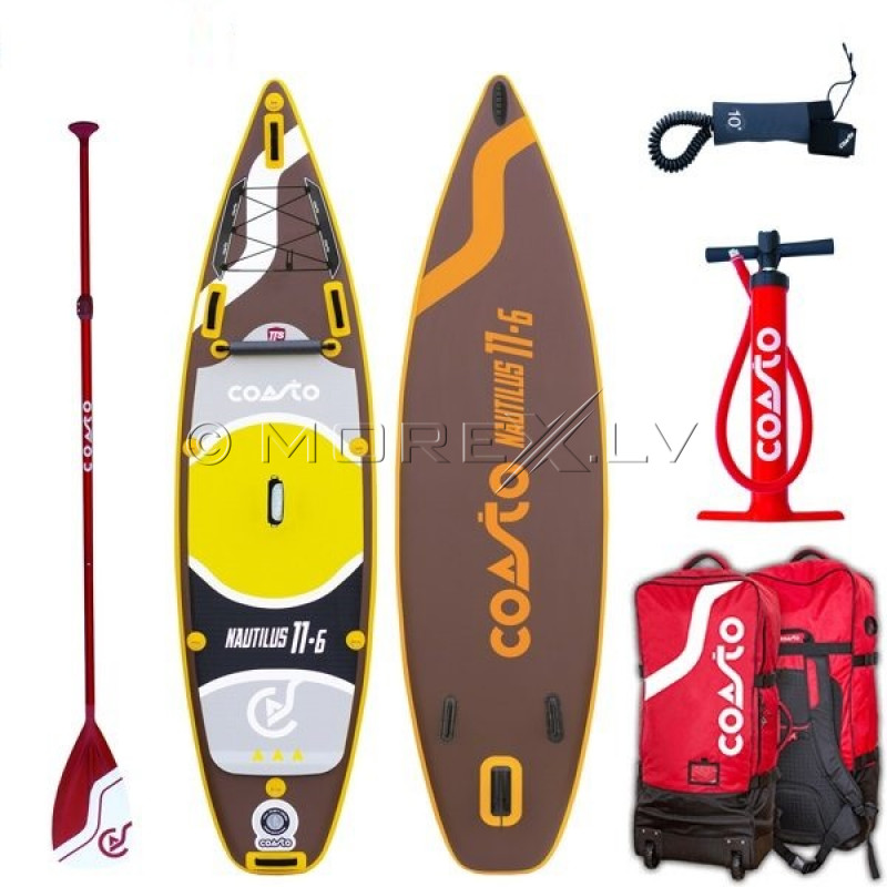 SUP board Coasto Nautilus, 350x86x15 cm