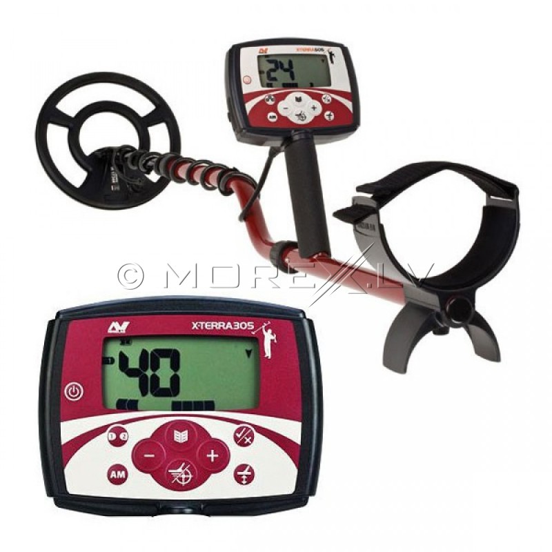 Minelab X-Terra 305 ar spoli 9" 7.5kHz CC (3704-0107)