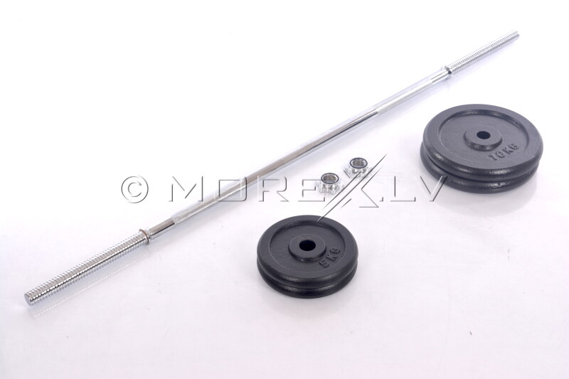 Barbell metal set 37 kg