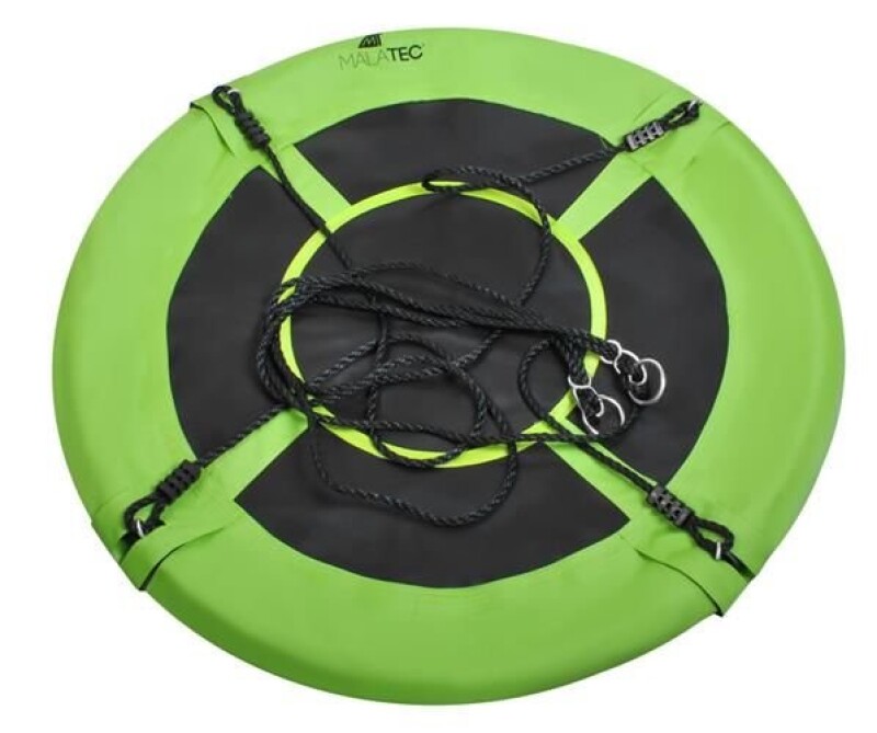 Swing Stork's nest, Ø 100 cm, green-black