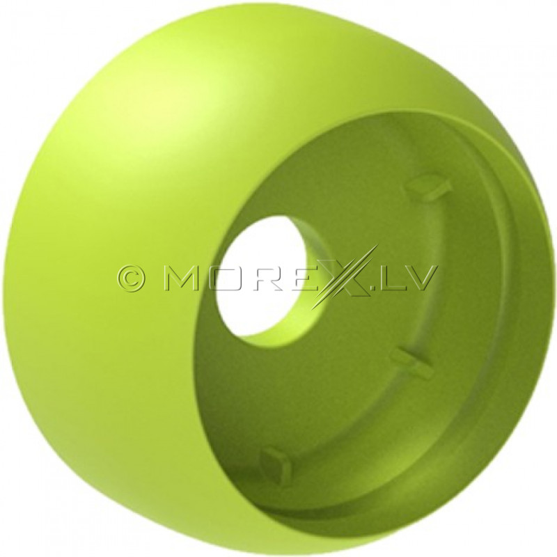 Plastic bolt cover 12 mm, green