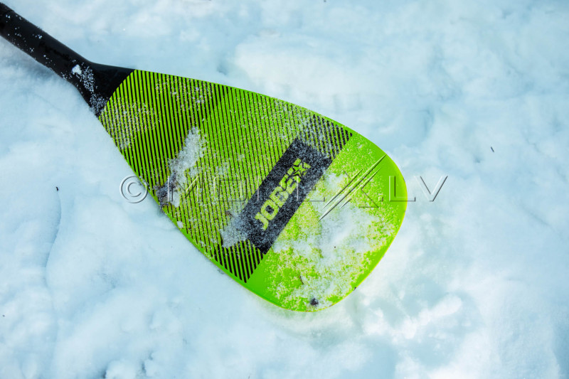 Sup board paddle Jobe Fiberglass, lime, 3-level, 180-220 cm