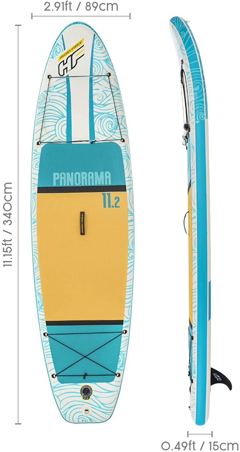 SUP dēlis Bestway Hydro-Force Panorama Set 65363, 340x89x15 cm