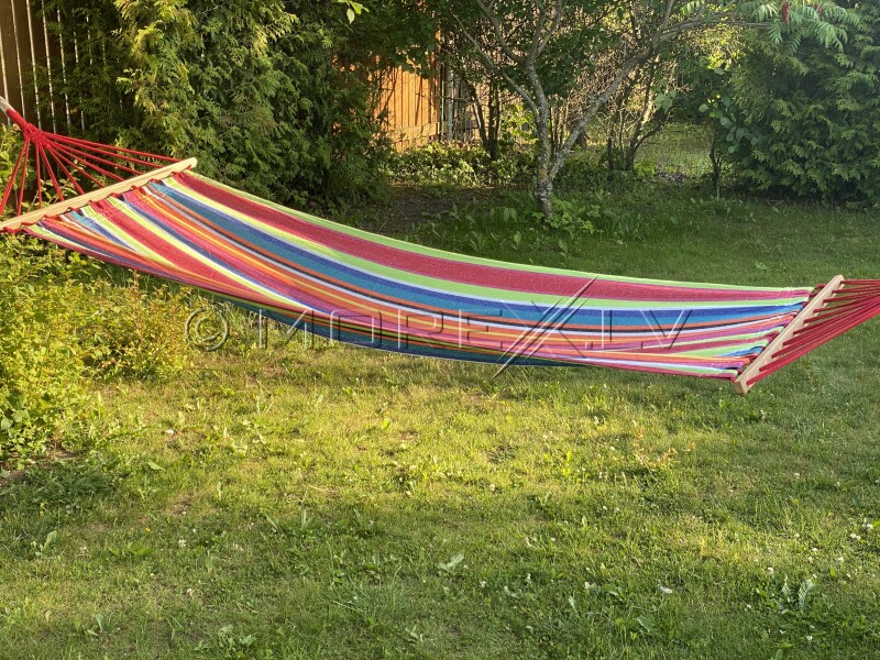 Hammock-garden swing 200x80 cm, multicolored