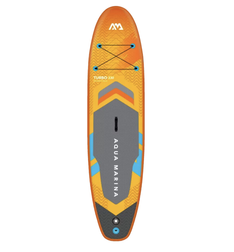 SUP доска Aqua Marina TURBO плавник с электромотором BLUEDRIVE S 366x84x15 cm AMGO-366PFS