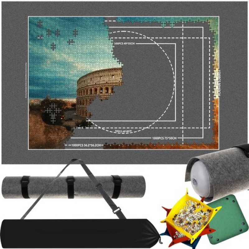 Puzzle board mat, 115x67 cm