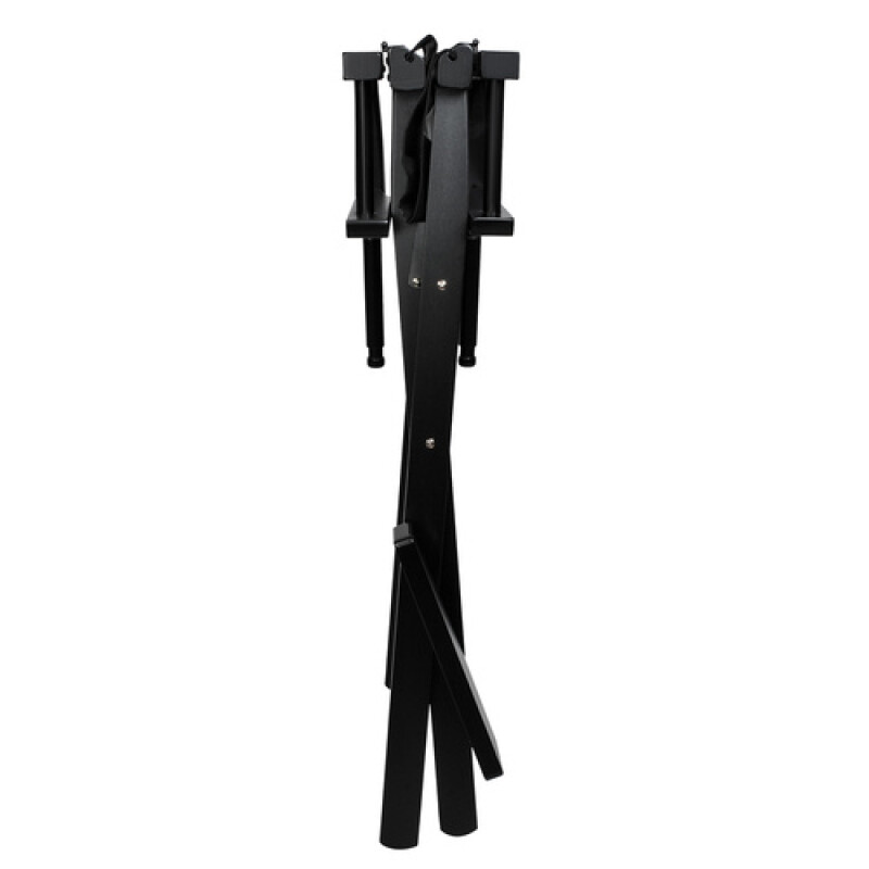 Профессиональный cкладной cтул для макияжа, черный