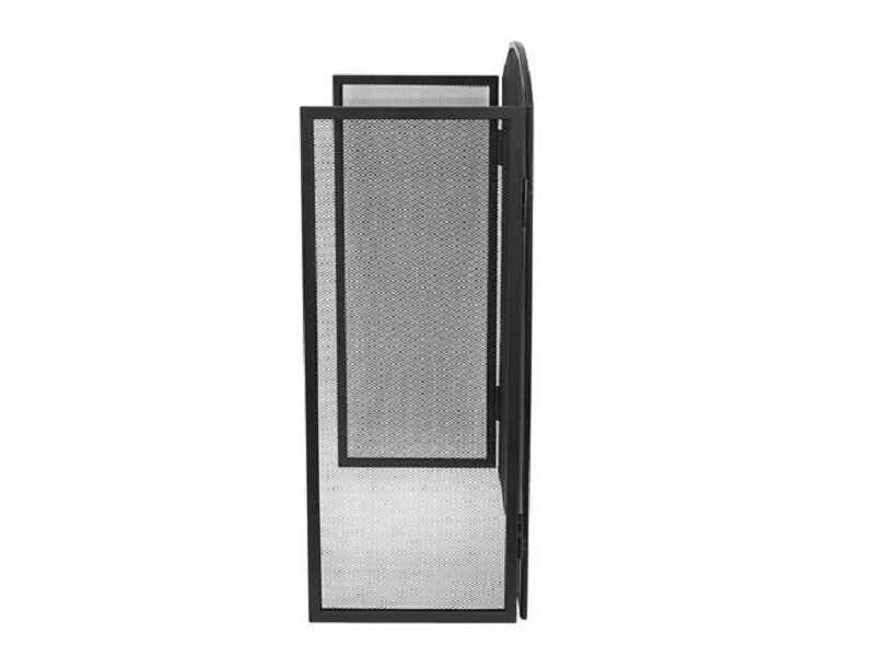 Fireplace Protection Screen, black