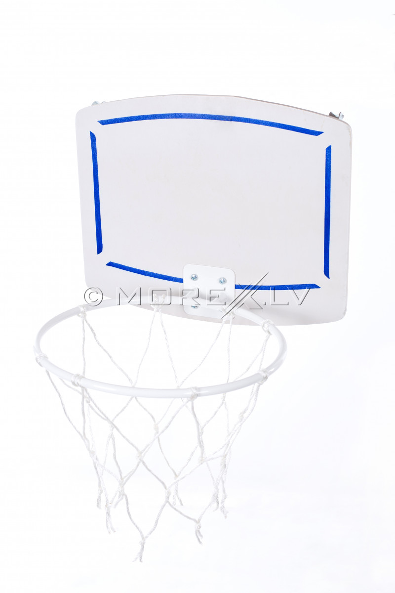 Basketbola grozs priekš zviedru sienas, balta
