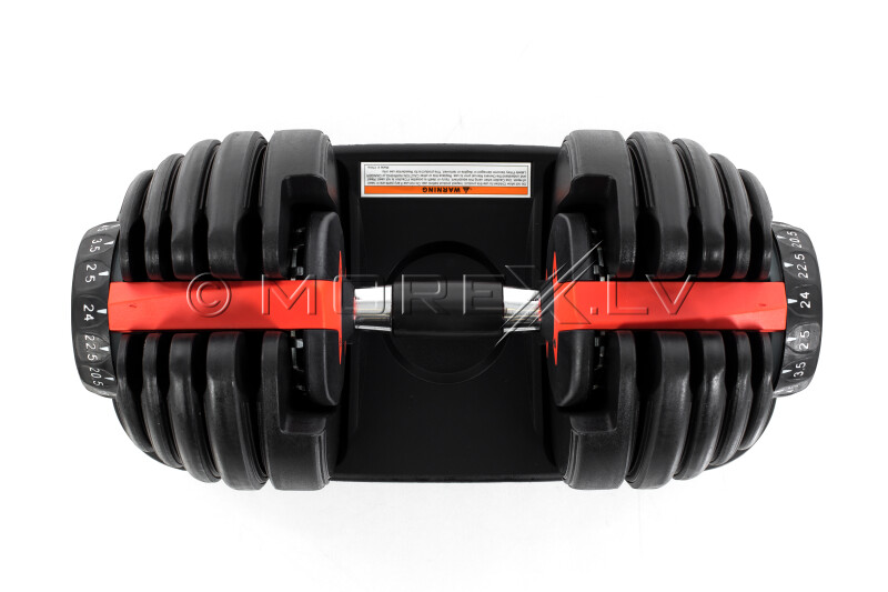 Adjustable dumbbell set 2x24kg