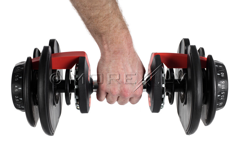 Adjustable dumbbell set 2x24kg