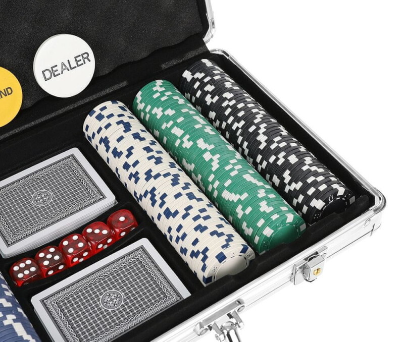 Poker Case 300 Tokens + Suitcase