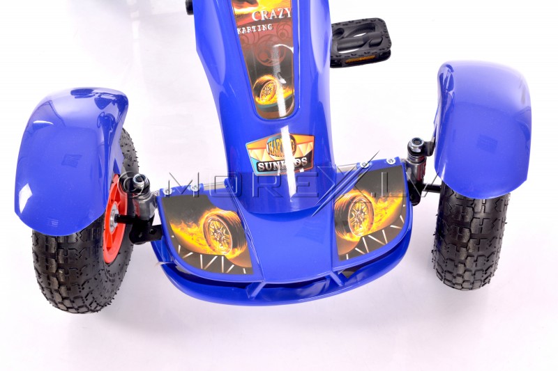 Velokart (Velomobile) Go-Kart F618 Blue (4-10 years)