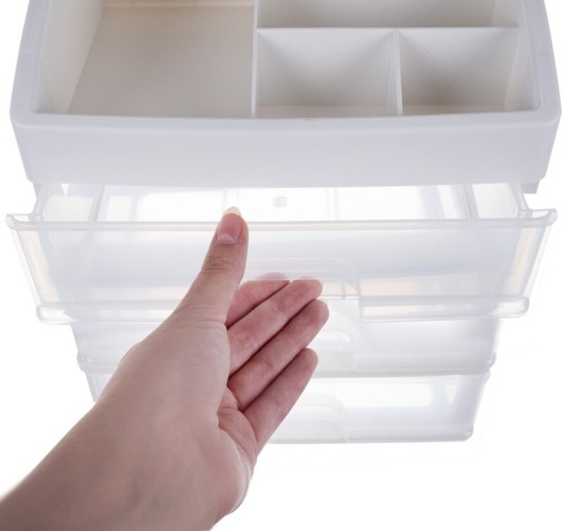 Organizer for cosmetics Soulima, 3 levels