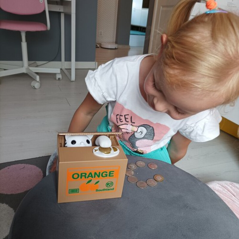 Electronic piggy bank Kitty