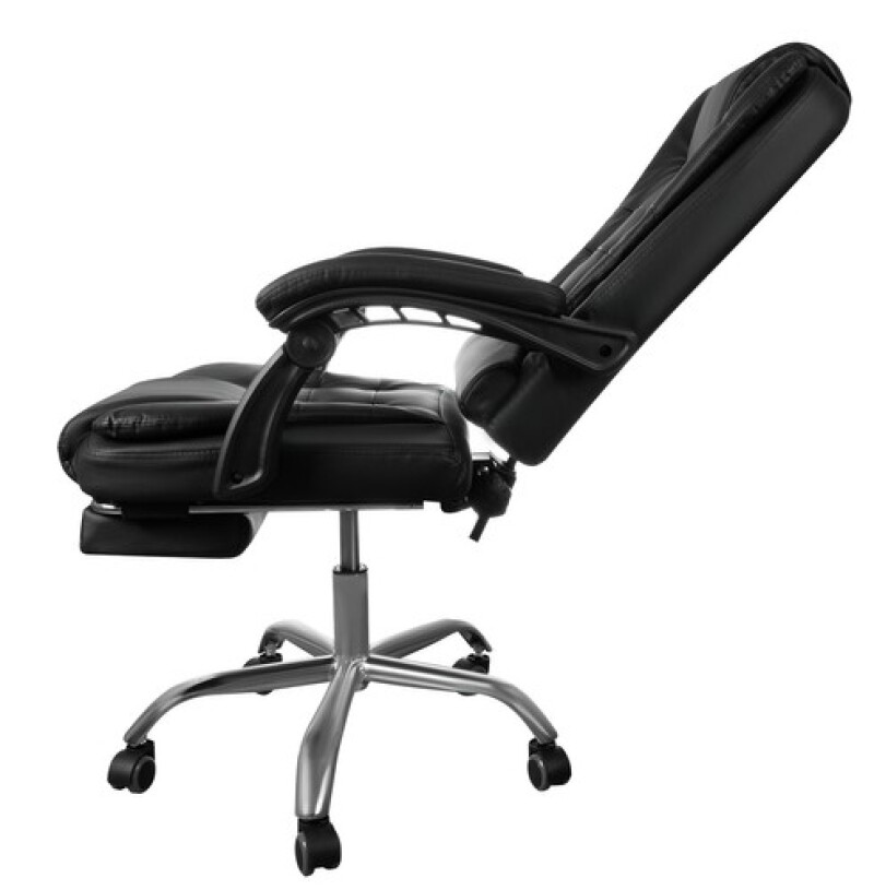 Office Chair with a footrest, black (16224)