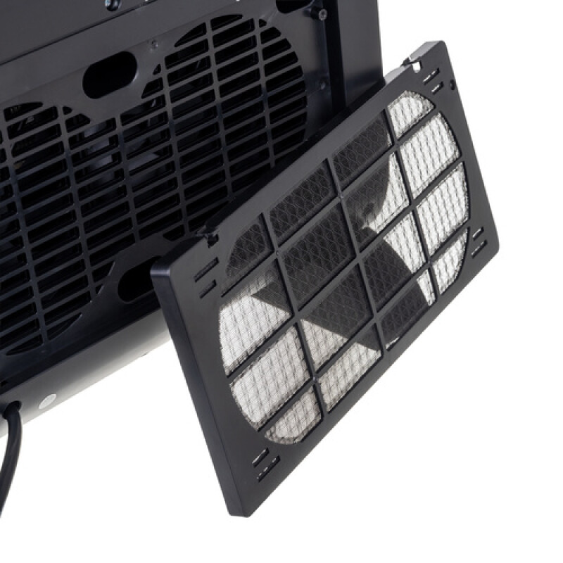 Floor electric heater with fireplace effect, 2000 W