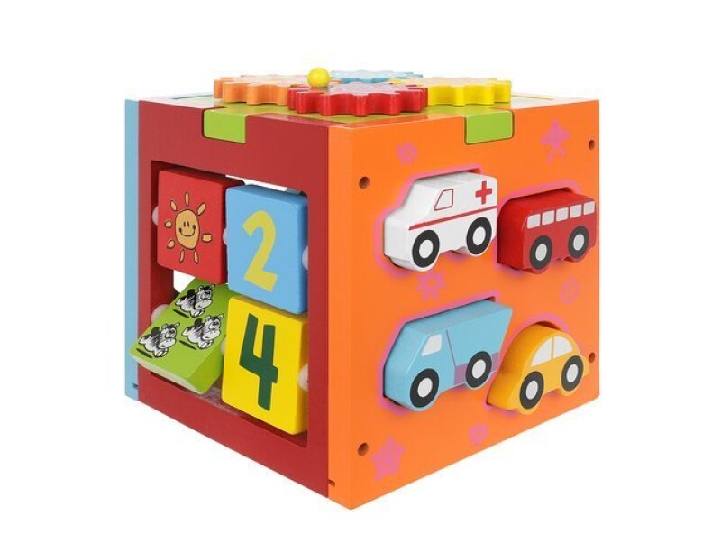 Educational Wooden Cube - Sorter