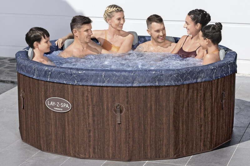 Bestway LAY-Z-SPA Toronto AirJet 6001W burbuļvanna 5-7 personām