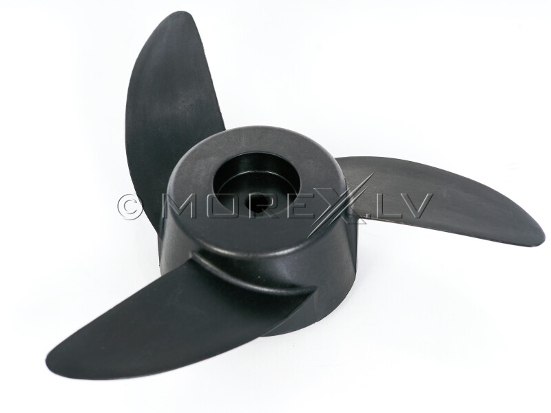 Three-bladed propeller from a boat electric motor NERAUS NRS x55-x62