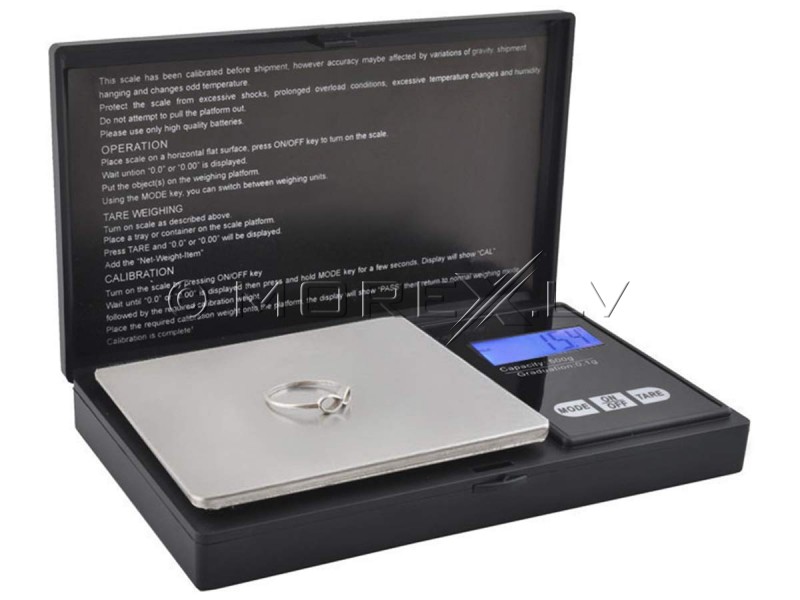 Pocket Mini Jewelry Scale to 500g (00002612)