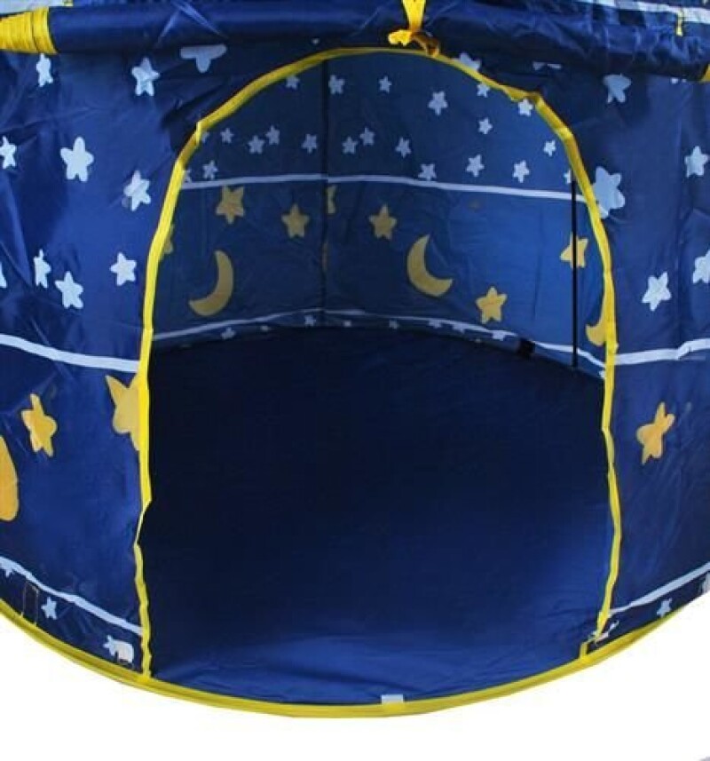 Tent for children – castle / palace, blue 105x105x135 cm