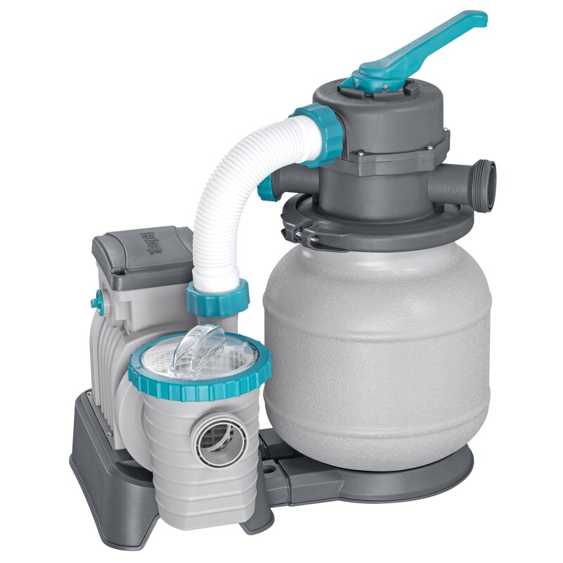 Bestway 58497 baseinu smilšu filtrs un sūknis 6056 L, tvertne 9 kg