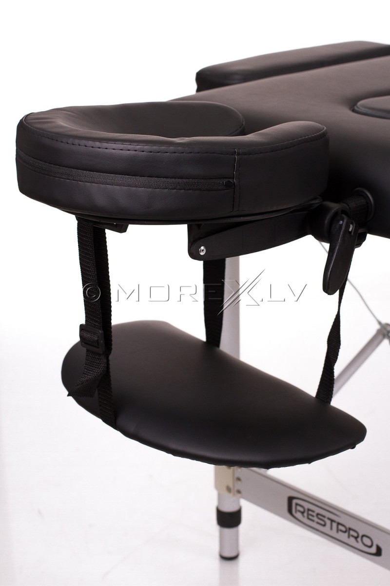 Massage Table + Massage Bolsters RESTPRO® ALU 2 S Black