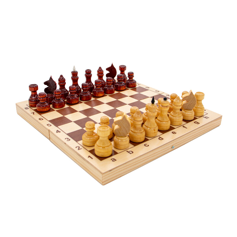 Wooden chess