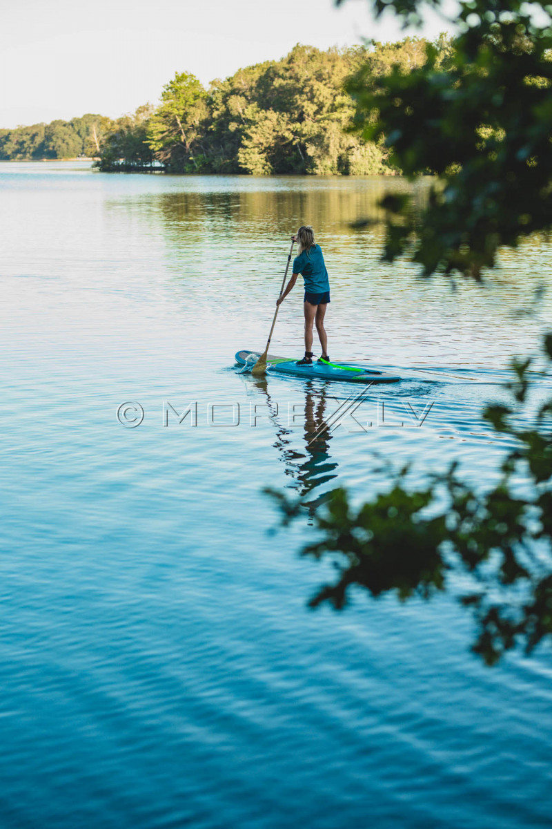 SUP līšs Jobe Coil, laima zaļš, 304 cm