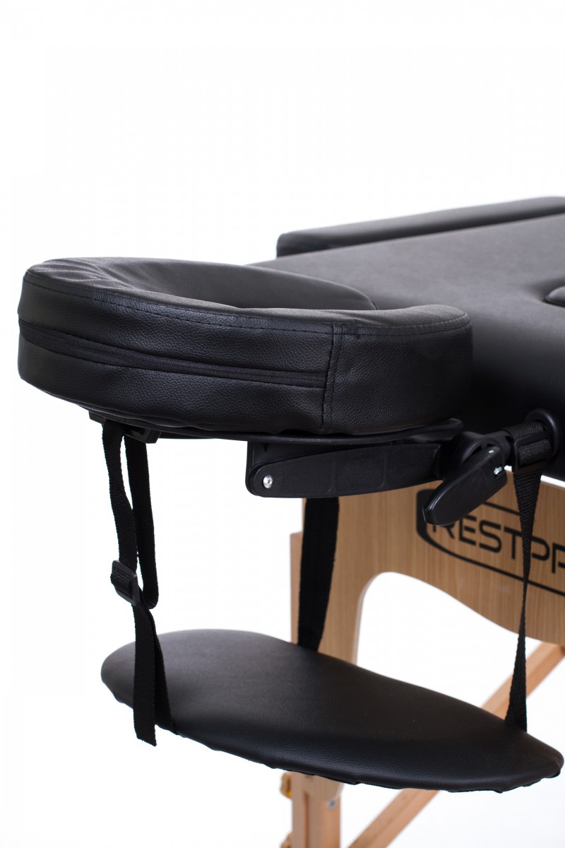 Massage Table + Massage Bolsters RESTPRO® Classic-2 Black