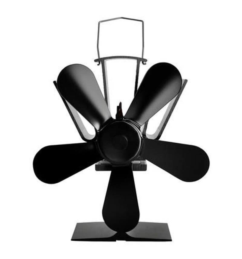 5-blade fireplace fan