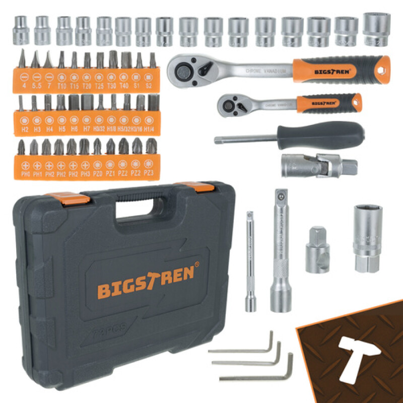 Toolbox 72-piece set