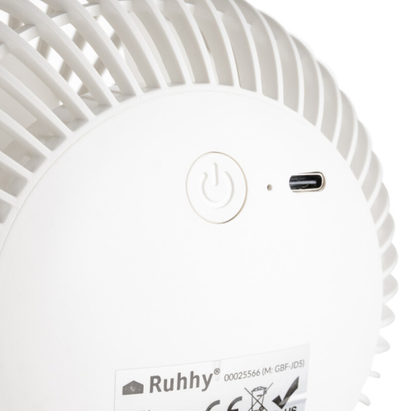 Cordless fan with clip