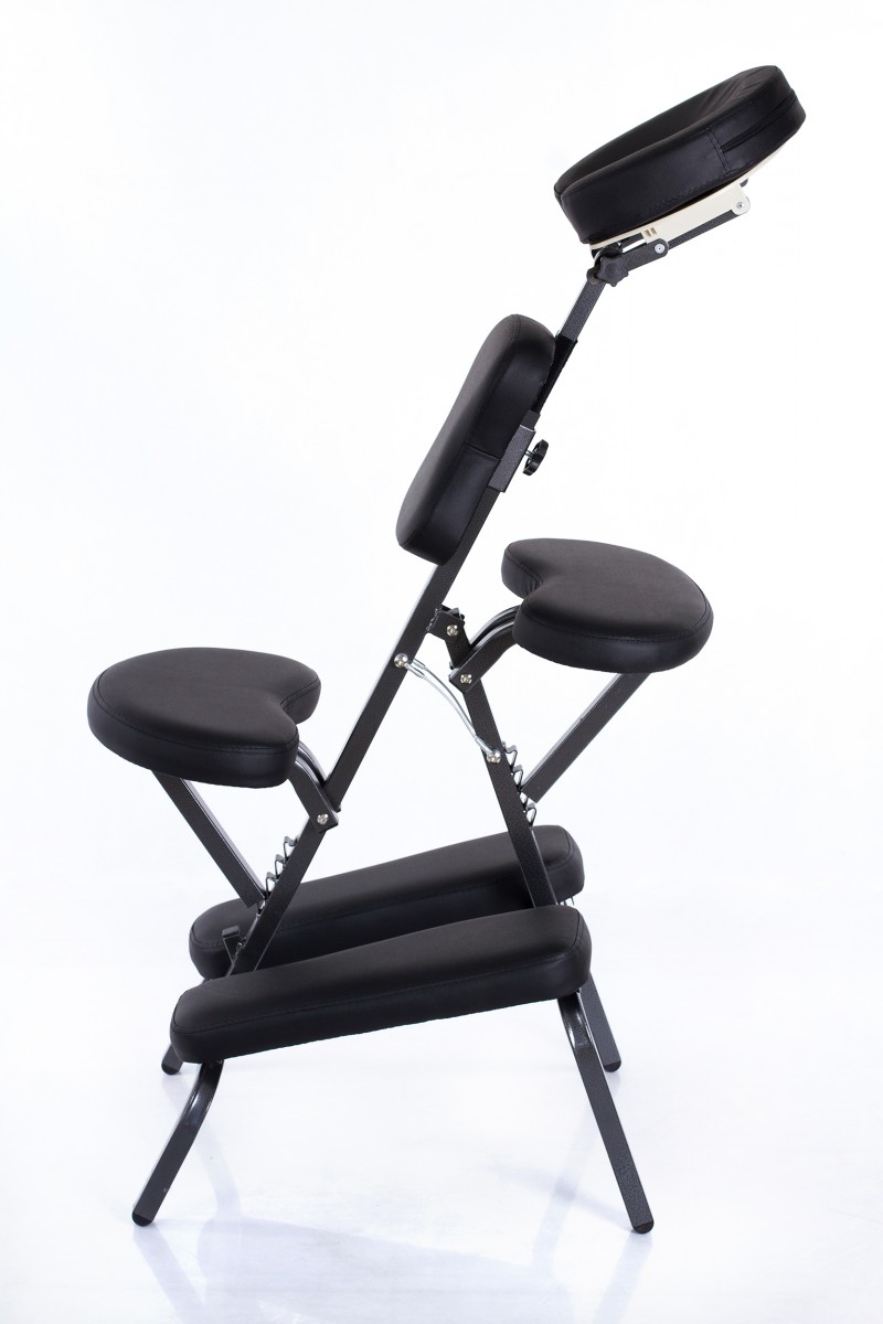 Кресло для массажа и татуировок (Массажный стул) RESTPRO® RELAX Black