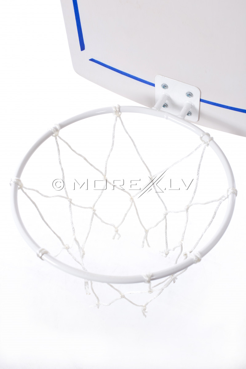 Basketball hoop for swedish walls, white