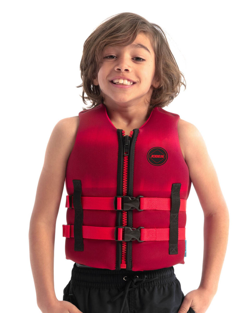 Vandens saugos liemenė vaikams Jobe Neoprene Life Vest, raudona