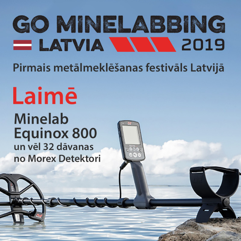 VÄLJA MÜÜDUD Pilet üritusele "Go Minelabbing Latvia 2019"