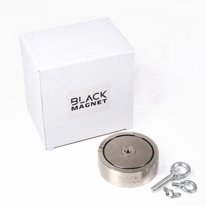 Black Magnet F400X2 Divpusējs meklēšanas magnēts 2x400kg